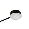 LAMPA SUFITOWA NOWOCZESNA 8-RAMIENNA LED APP523-8C Czarna