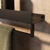 Bathroom shelf SF01 60cm black matt