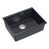 Granite sink Logan 100 Black Metallic