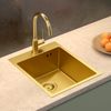 Stainless steel sink RUSSEL 90 GOLD