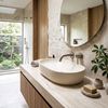 Lavabo à Poser Rea Focus Creme