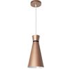 Lampada da soffitto pensile singola KONA B rose gold mat