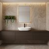 Countertop Basin REA Aura 51 White Matt