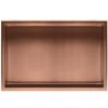bathroom shelf 30x60 brush copper