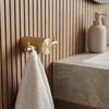Appendino da bagno 64104A SOLO Brush Gold