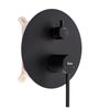 Kit de douche encastré Rea Foss Clif Black  + BOX