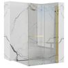 Shower screen Rea Cortis GOLD  120