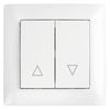 Žalúziový Spínač s Rámikom OSTE JNH009-W WHITE