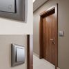 Doorbell Push Button with Frame OSTE JNH008-W GREY