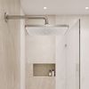 Pommeau de douche rectangulaire REA JS-032 Brushed Nickel