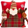 Poszewka świąteczna na poduszkę 45x45 RED YX020