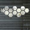Miroir décoratif Hexagon Kit 8 pièces
