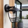 Homlokzati fali lámpa JNH037-1G Black