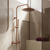Kulatá dešťová sprcha REA JS-P014BRG 30cm Brush Copper
