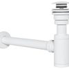 Univerasl Basin siphon basin click-clack  White