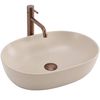 Set Vas WC Suspendat Focus + Lavoar pe Blat Rea Focus Taupe