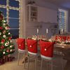 Christmas Chair Cover 1 pcs Santa's Hat