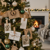 Christmas decoration set 8 wood tree KL-21X11