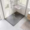 Duschtasse Bazalt long Black 90x120