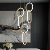Suspension LED G077-3CPR Gold