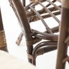 Kit de meubles de jardin en rotin Bahama Brown-Grey