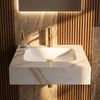 Настінна раковина REA Aresa Grey Gold 60