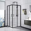 Душевая кабина Rea Vito Black Mat 80x80