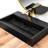 Lavabo in conglomerato GOYA BLACK MAT 60CM