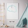 Lampe Petit Nuage Blue
