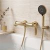 Grifo de bañera PREMIUM REA Como Brush Gold