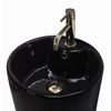 Freestanding ceramic basin BLANKA Black