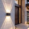 Applique murale de façade LED JNH040-6G Black