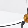 Lampe Black Ring 3 LED + télécommande APP752-30-40-50
