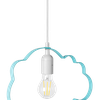 LAMPA WISZĄCA CHMURKA BŁĘKITNA