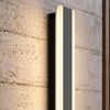 Facade LED wall lamp JNH036-G 90 Black