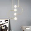 Lampe Gold en verre APP639-4CP