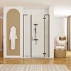 Shower doors Rea Hugo 110 Black