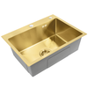 Stainless steel sink Liam BRUSH GOLD