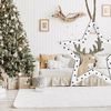 Set of 2 Christmas decorations KL-21X12 White