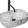 Lavabo da appoggio Rea Livia Stone