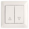 Žalúziový Spínač s Rámikom OSTE JNH009-W BEIGE