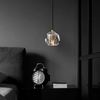 ELEGANCKA LAMPA SUFITOWA APP210-3CPR KRYSZTAŁ SREBRNA