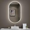Miroir LED EGG 50x90 cm