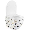 Toilet bowl REA Carlos Terazzo White  Shiny
