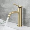 Bathroom faucet Rea CLIF Brush Gold