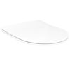 Toilet seat UF DUROPLAST FLAT WHITE