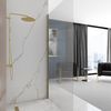 Shower screen Rea Aero Intimo Gold Brush 120