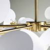 Ceiling lamp Gold/White APP1565-12