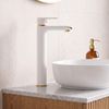 Robinet de lavabo REA Bloom white gold High
