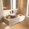 Lavabo à Poser Rea Focus Taupe